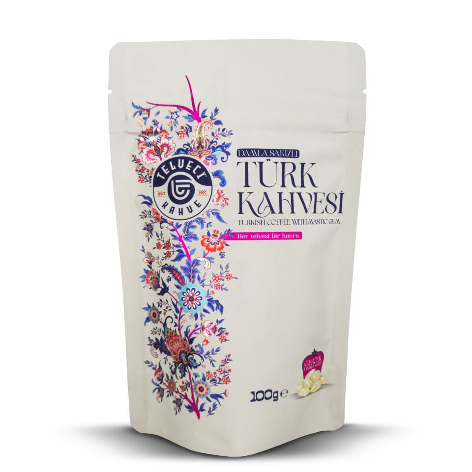 Geleneksel Damla Sakızlı Türk Kahvesi 100 gr
